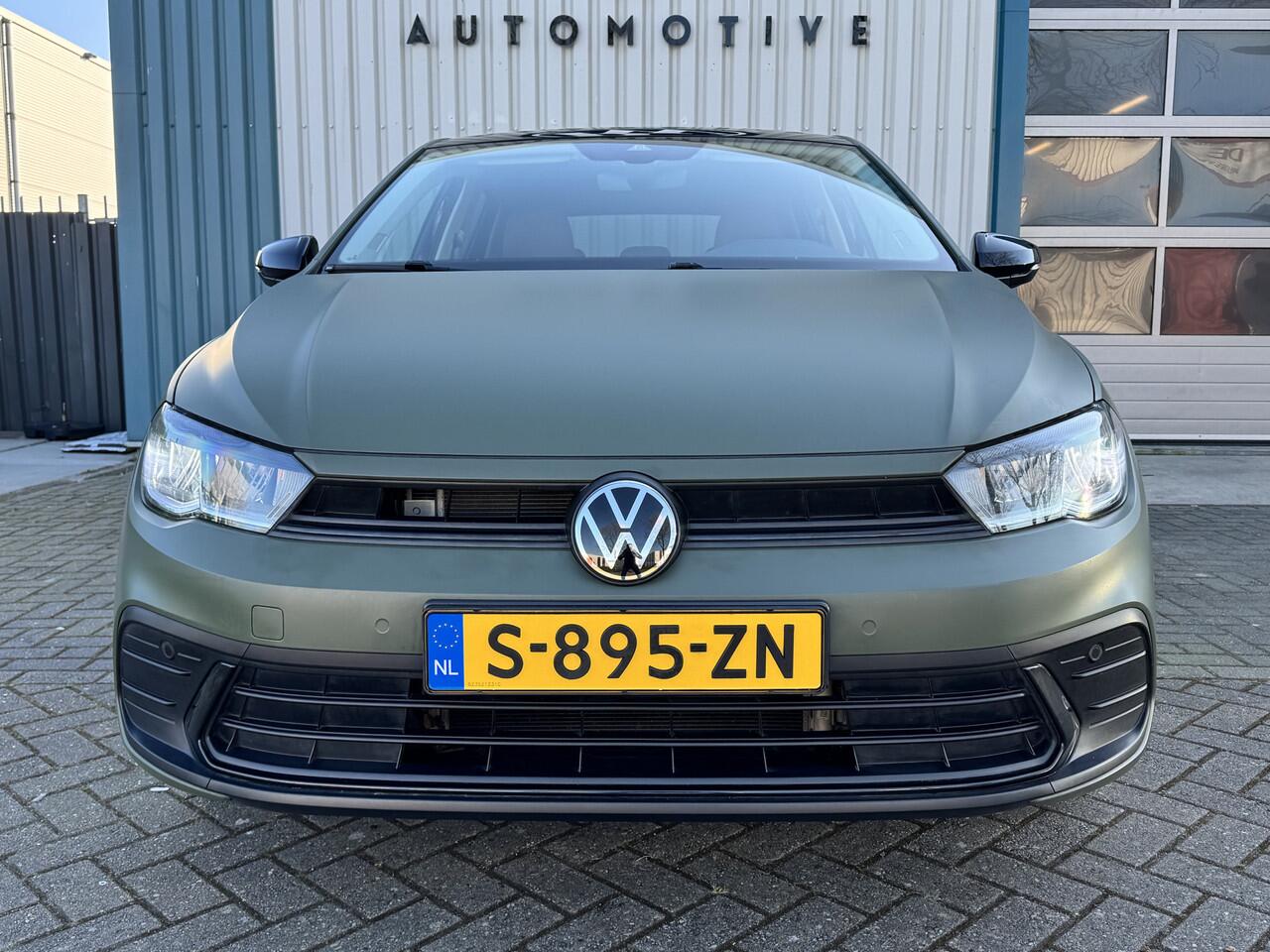 Volkswagen POLO 1.0 TSI Gree Wrap / Zwart met. AppleCarplay/Leder/LED/Navi/Adaptive/Lane assist / BTW Auto NL Auto
