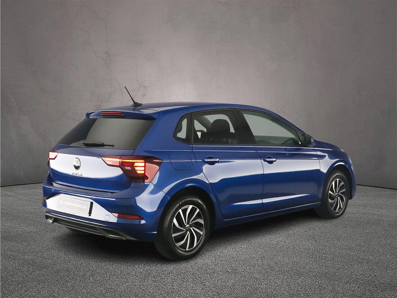 Volkswagen POLO Life Edition 1.0 TSI 95pk Adaptive cruise control, Achteruitrijcamera, App connect, Parkeersensor achter, LED koplampen, Airco, DAB, Radio, Bluetooth