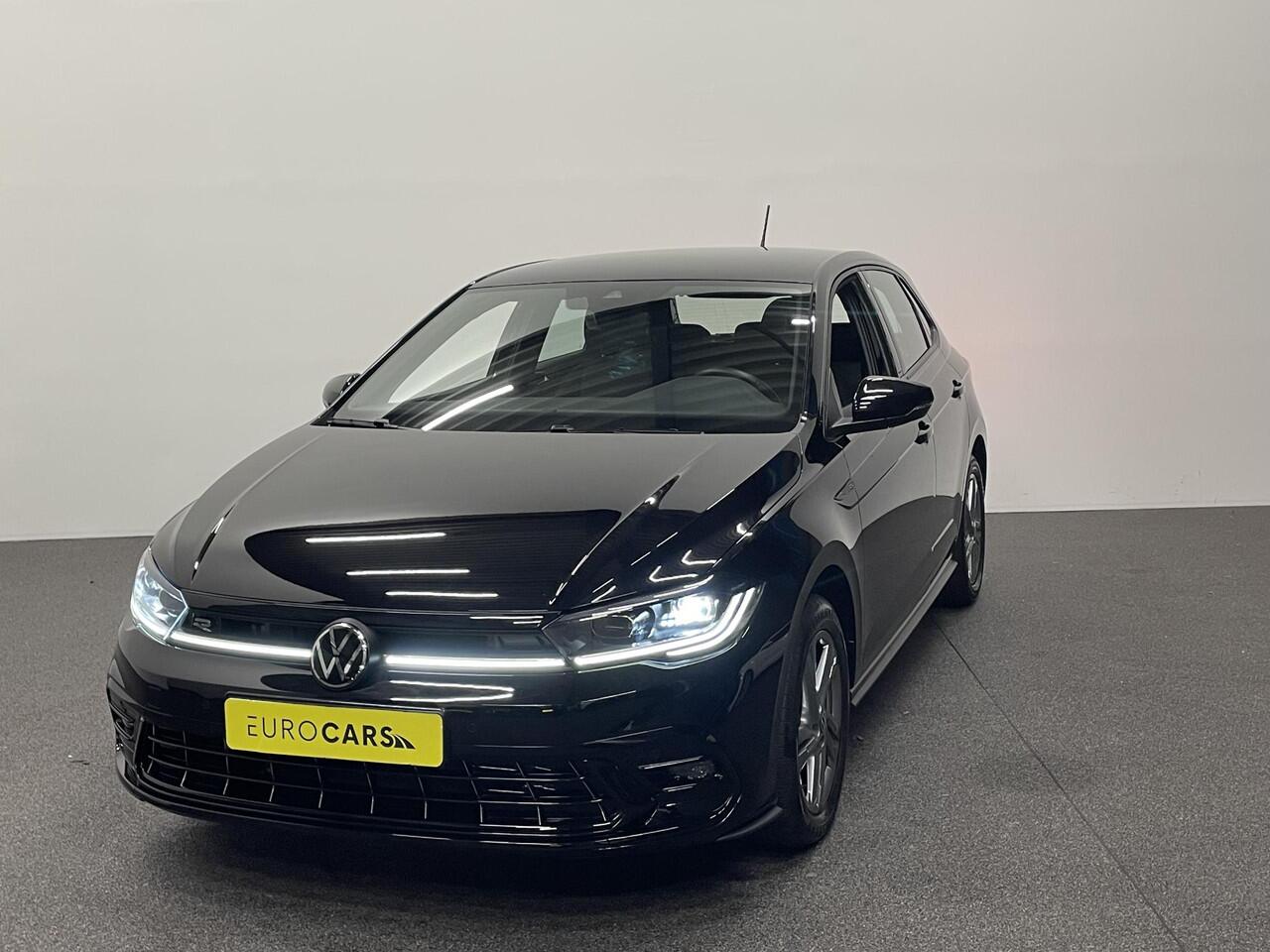 Volkswagen POLO 1.0 TSI R-Line DSG Navigatie Apple Carplay/Android Auto Camera Parkeersensoren Adaptive Cruise Control Matrix-LED-koplamp Lichtmetalen velgen Climate Control Getinte ramen