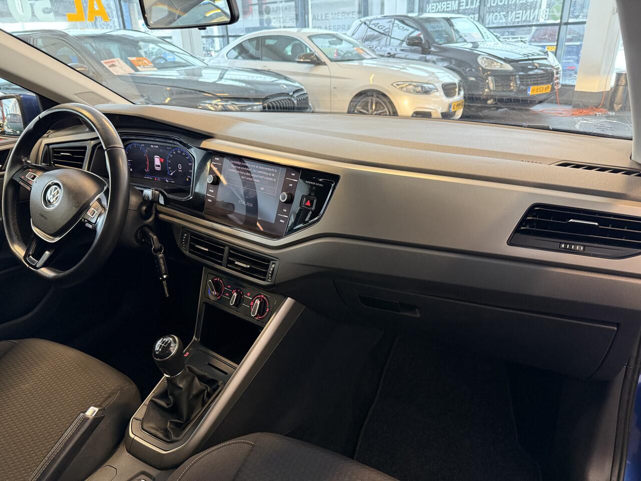 Volkswagen POLO 1.0 TSI Comfortline Digital dashboard/Airco/Navigatie/Apple carplay/Achteruitrijcamera/Adaptive cruise control