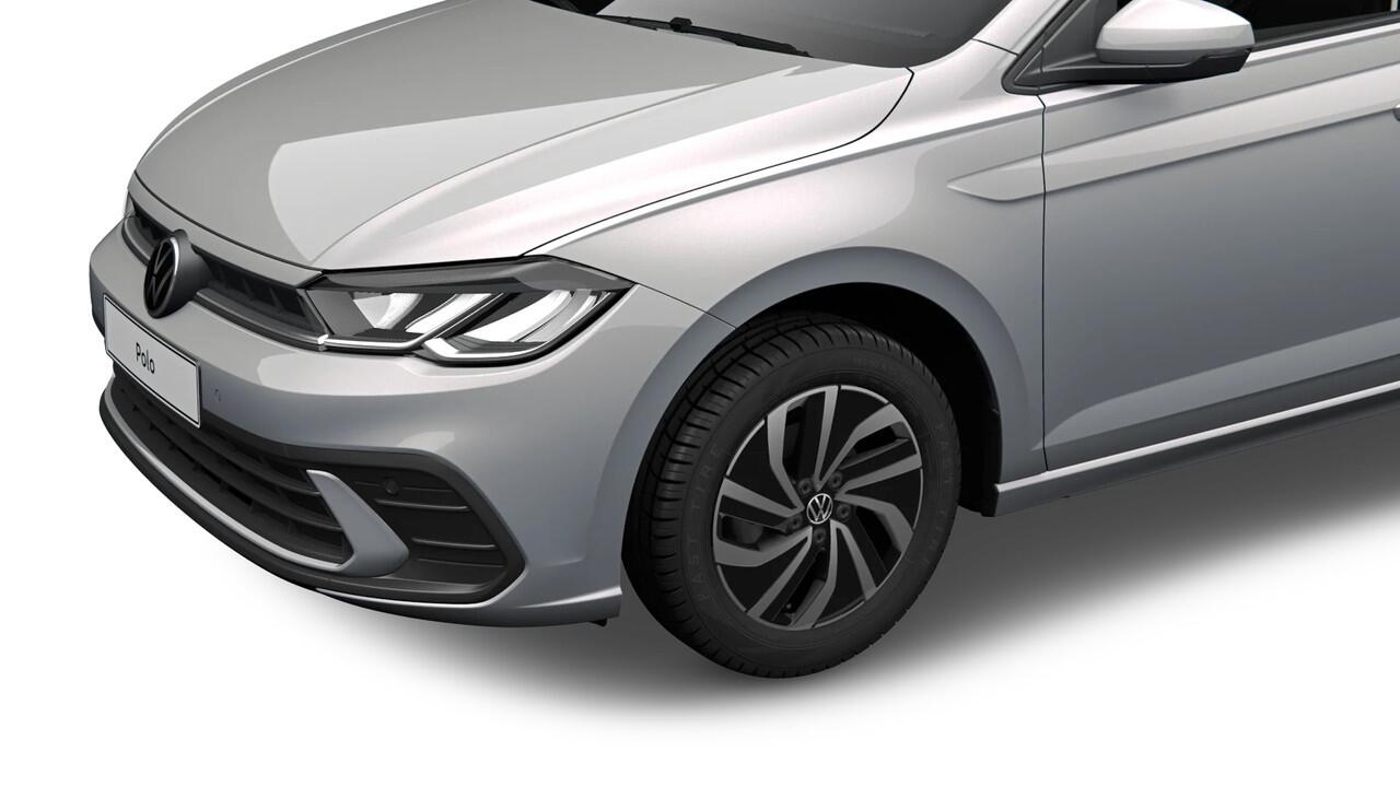 Volkswagen POLO 1.0 TSI 95 5MT Life Edition Parkeersensoren voor en achter (Park Distance Control) | Airconditioning automatisch (Climatronic), 2-zone