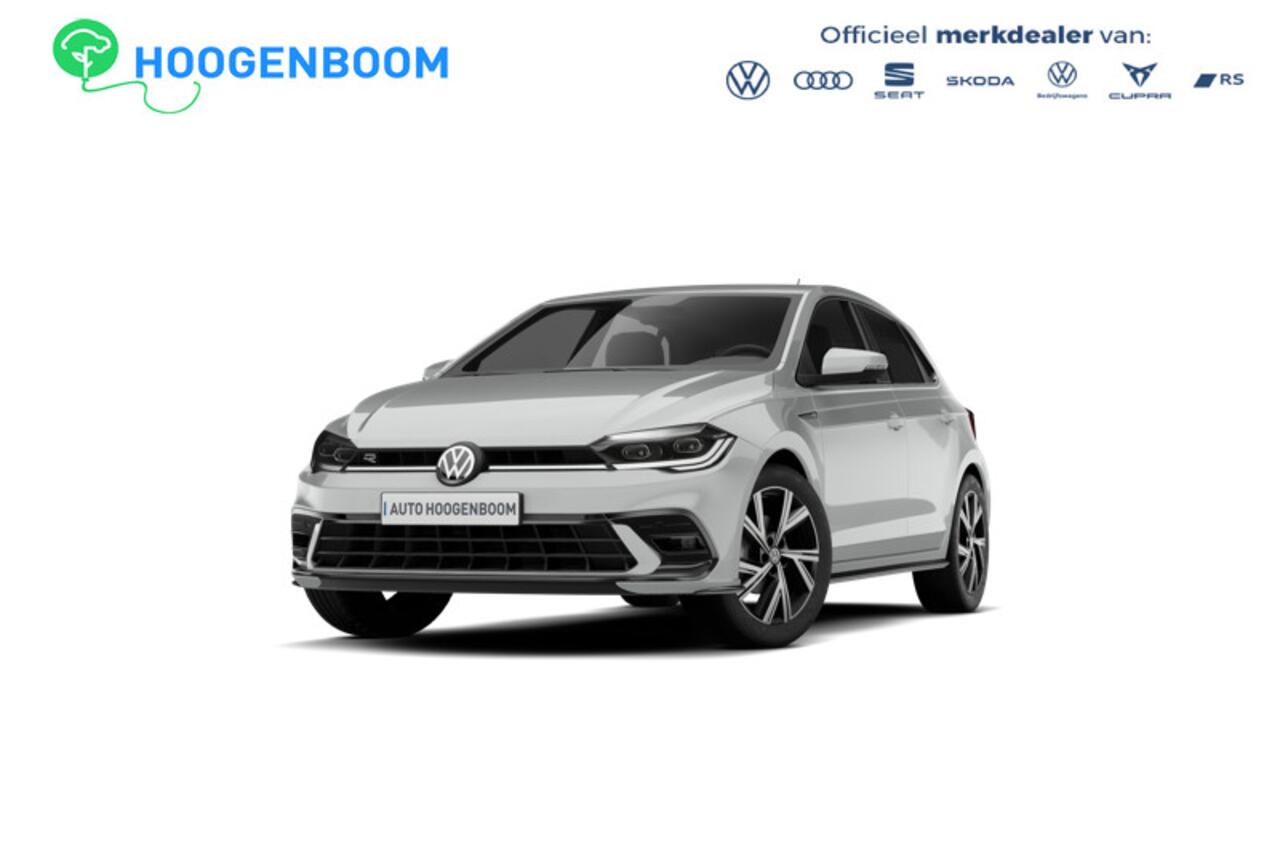 Volkswagen POLO R-Line | 'App-Connect' draadloze smartphone integratie | Achterlichten LED, luxe uitgevoerd incl. dynamische knipperlichten | Afstandscontrolesysteem (Front Assist)