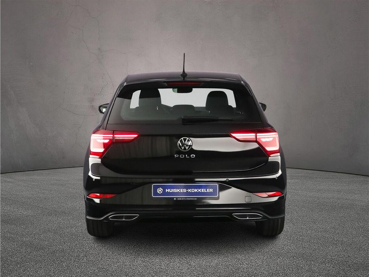 Volkswagen POLO R-Line 1.0 TSI 95pk DSG Automaat Adaptive cruise control, Achteruitrijcamera, Stoelverwarming, LED matrix koplampen, Airco, Parkeersensoren, DAB, Radio, App connect