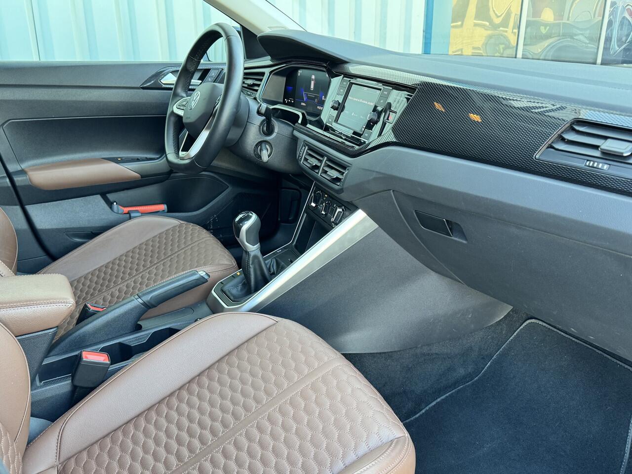 Volkswagen POLO 1.0 TSI Gree Wrap / Zwart met. AppleCarplay/Leder/LED/Navi/Adaptive/Lane assist / BTW Auto NL Auto