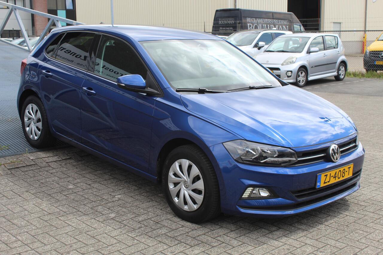 Volkswagen POLO 1.0 TSI Comfortline Orig. NL/Airco/Apple carplay/Adaptive cruise control/Multifunctioneel stuurwiel/Elektrische ramen/Elektrisch verstelbare spiegels.