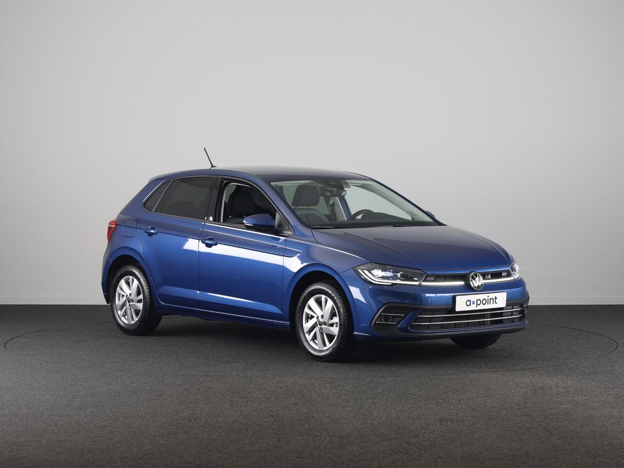 Volkswagen POLO 1.0 TSI Style 95 pk Automaat (DSG) | Navigatie | Parkeersensoren | Autom. airco | Matrix LED koplampen | Stoelverwarming |