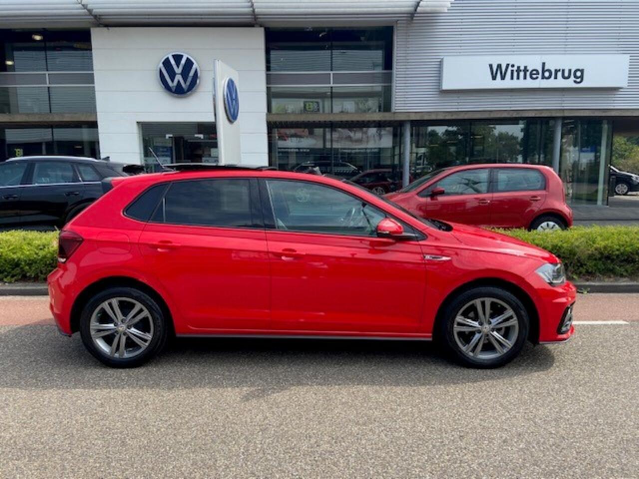 Volkswagen POLO 1.0 TSI R-Line / PANODAK / LED Koplampen / R-Line Exterieur / Style Interieur / Digitale cockpit / CAMERA / NAVI / APP.Connect