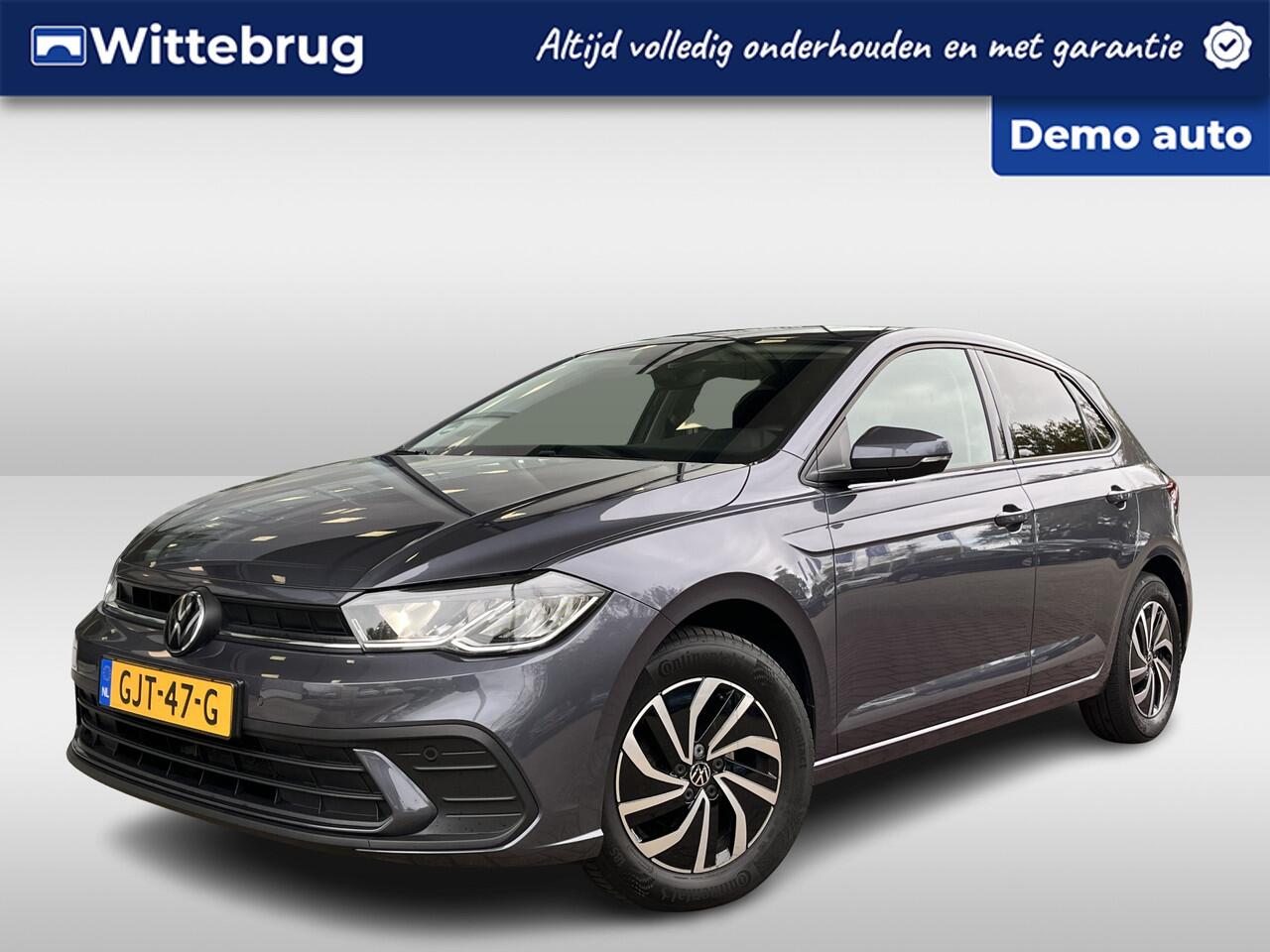 Volkswagen POLO 1.0 TSI Life Edition / GARANTIE TOT 09-2028 / PDC / Getint glas / Adaptieve Cruise / Camera / Travel assist