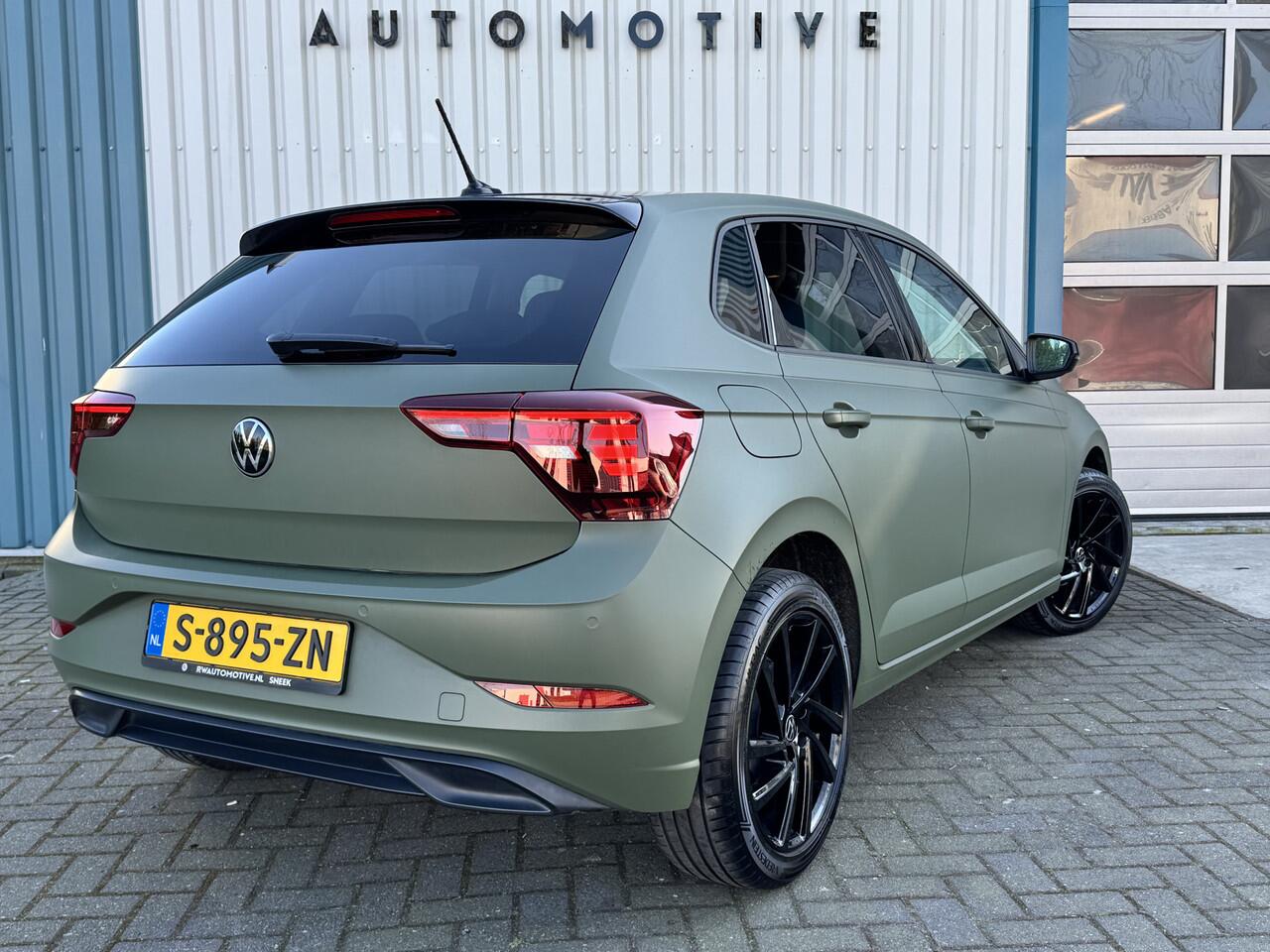 Volkswagen POLO 1.0 TSI Gree Wrap / Zwart met. AppleCarplay/Leder/LED/Navi/Adaptive/Lane assist / BTW Auto NL Auto
