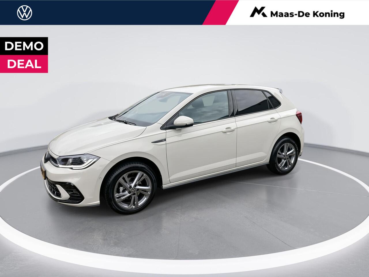 Volkswagen POLO 1.0 TSI R-Line Edition 95PK DSG · IQ.Light · Camera · Stoelverwarming · Apple/Android Car Play · ACC · Navigatie · 16"Velgen · Climatronic · Digital Cockpit Pro