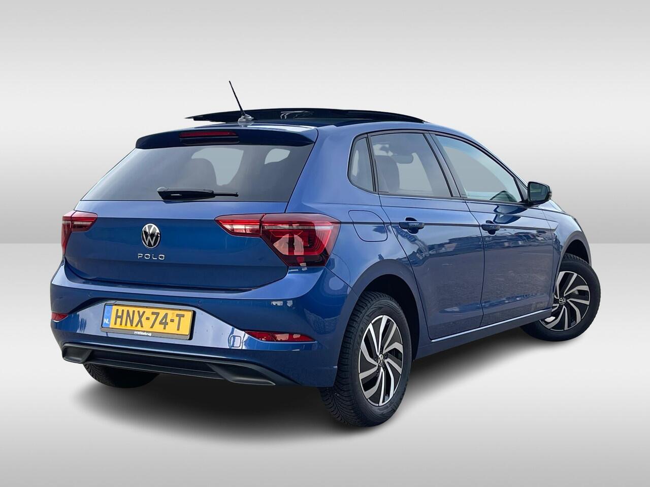 Volkswagen POLO 1.0 TSI Life Edition / Led Matrix Koplampen / Panoramadak / Achteruitrijcamera / App Connect / Navigatie / 15'' LMV VW