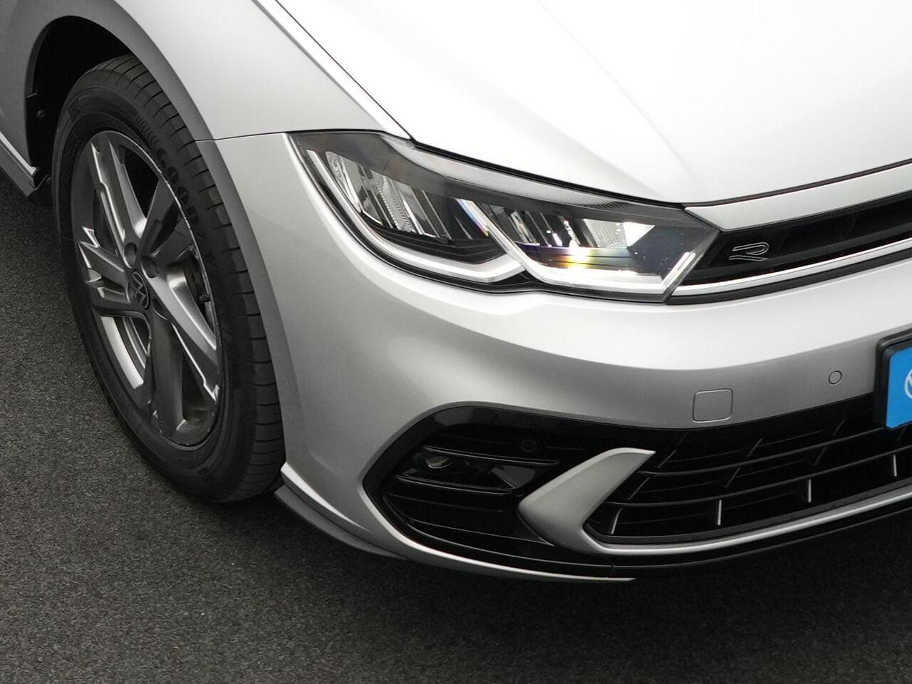 Volkswagen POLO 1.0 TSI 95 pk DSG R-Line | Achteruitrijcamera | Stoelverwarming | Adaptive Cruise Control | Keyless | Carplay | DAB | 16 inch