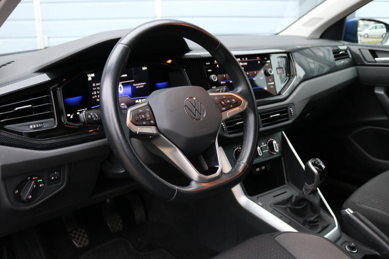 Volkswagen POLO 1.0 TSI Life Virtuel cockpit Navi Alu velgen Led Bj:2022