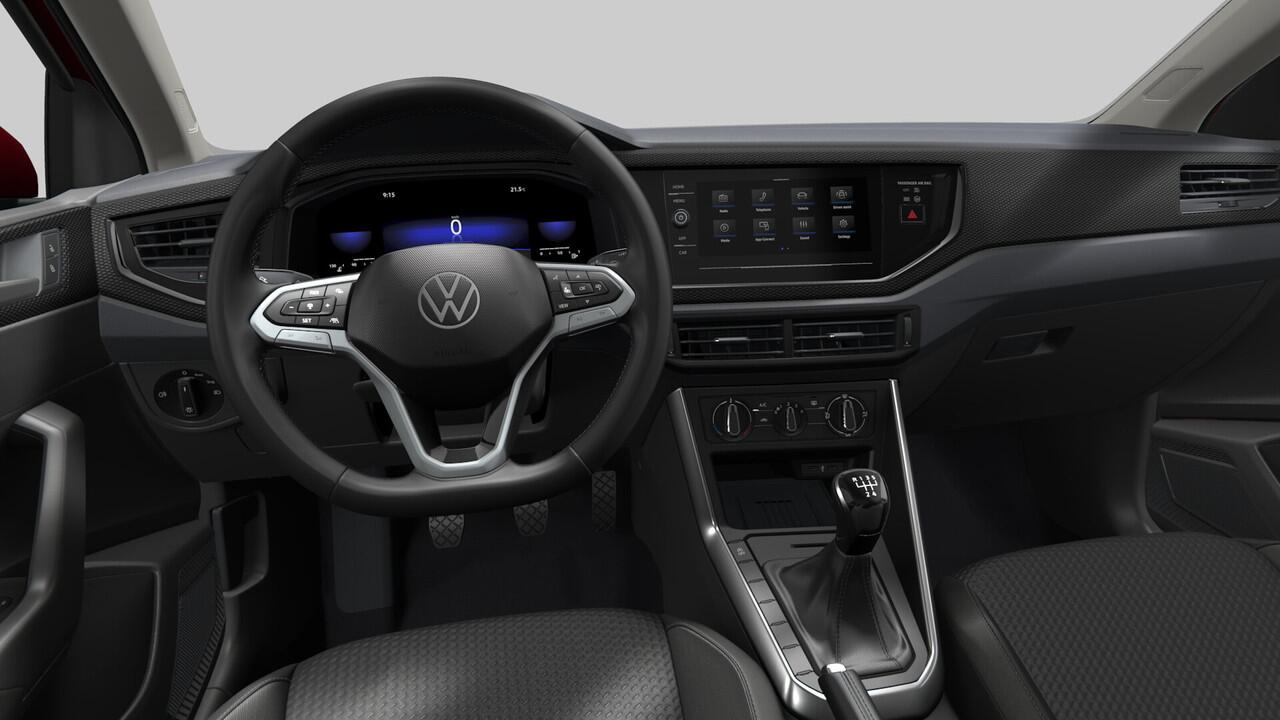 Volkswagen POLO Life Edition | 'App-Connect' smartphone integratie | Airconditioning automatisch (Climatronic), 2-zone | Buitenspiegels elektrisch instel- verwarm- en inklapbaar