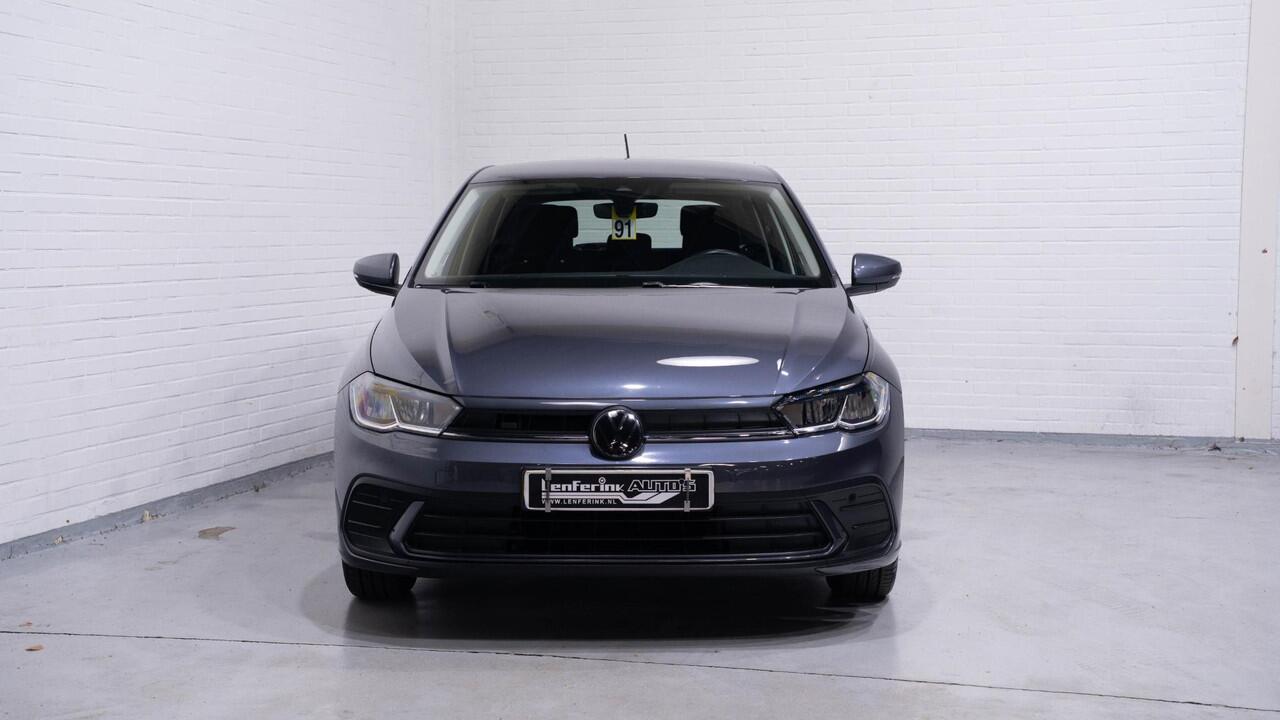 Volkswagen POLO 1.0 TSI Life Business Navigatie NAP 1e Eig. ACC ECC PDC v+a Apple-carplay Camera Digi-cockpit Stoelverwarming Rijklaar!
