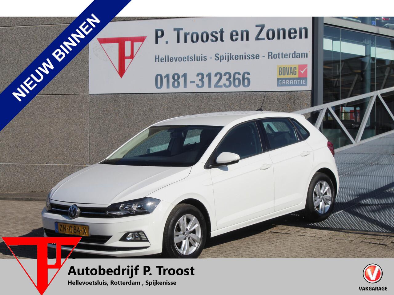 Volkswagen POLO 1.0 TSI Comfortline Navigatie/Adaptive cruise control/Apple carplay/Airco/DAB/Multifunctioneel stuurwiel/Elektrische ramen/Elektrisch verstelbare spiegels/15'' Lichtmetalen velgen.