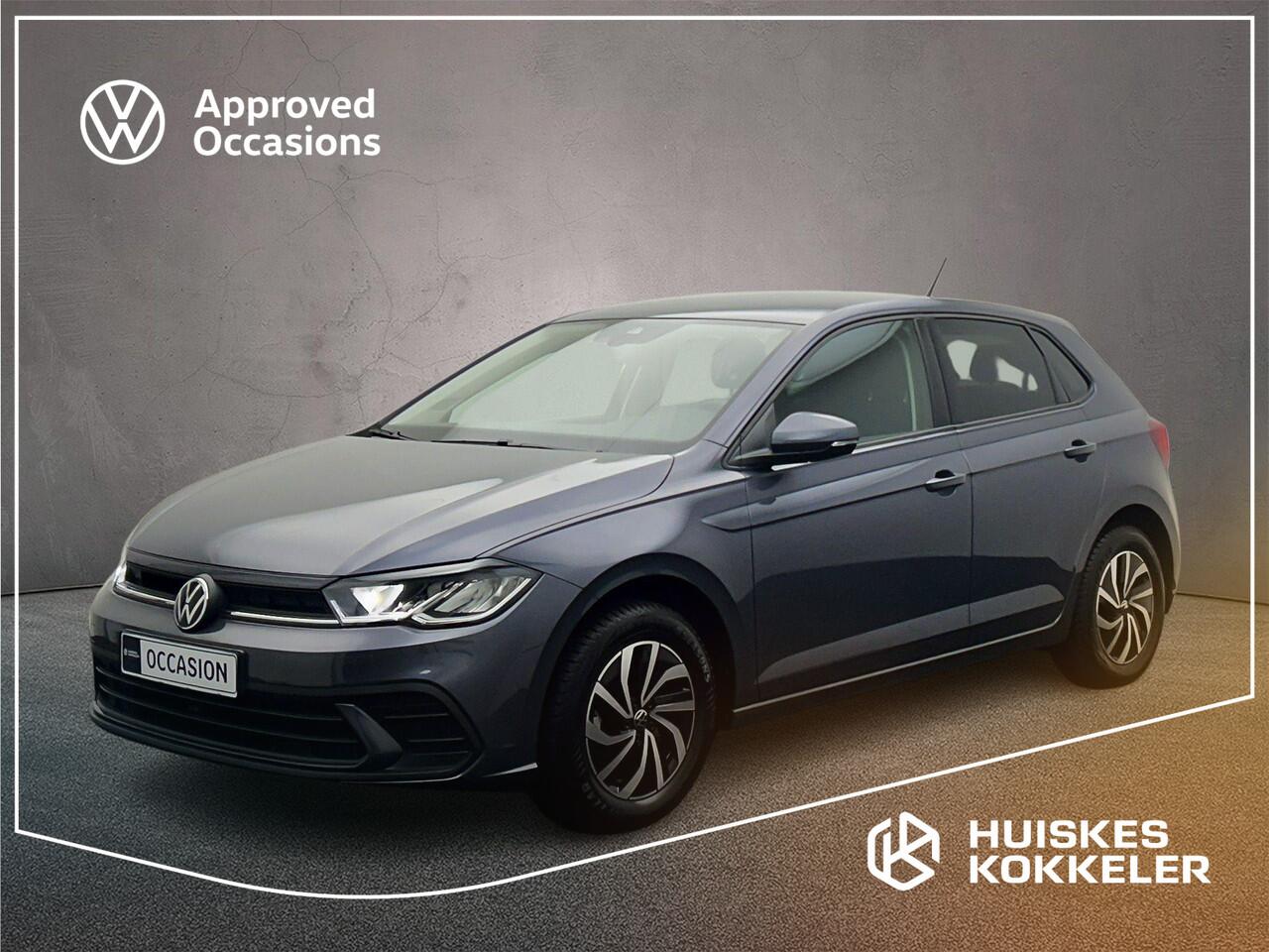 Volkswagen POLO 1.0 TSI Life Edition 95pk, Adaptive cruise control, Achteruitrijcamera, App connect, Led koplampen, Bluetooth