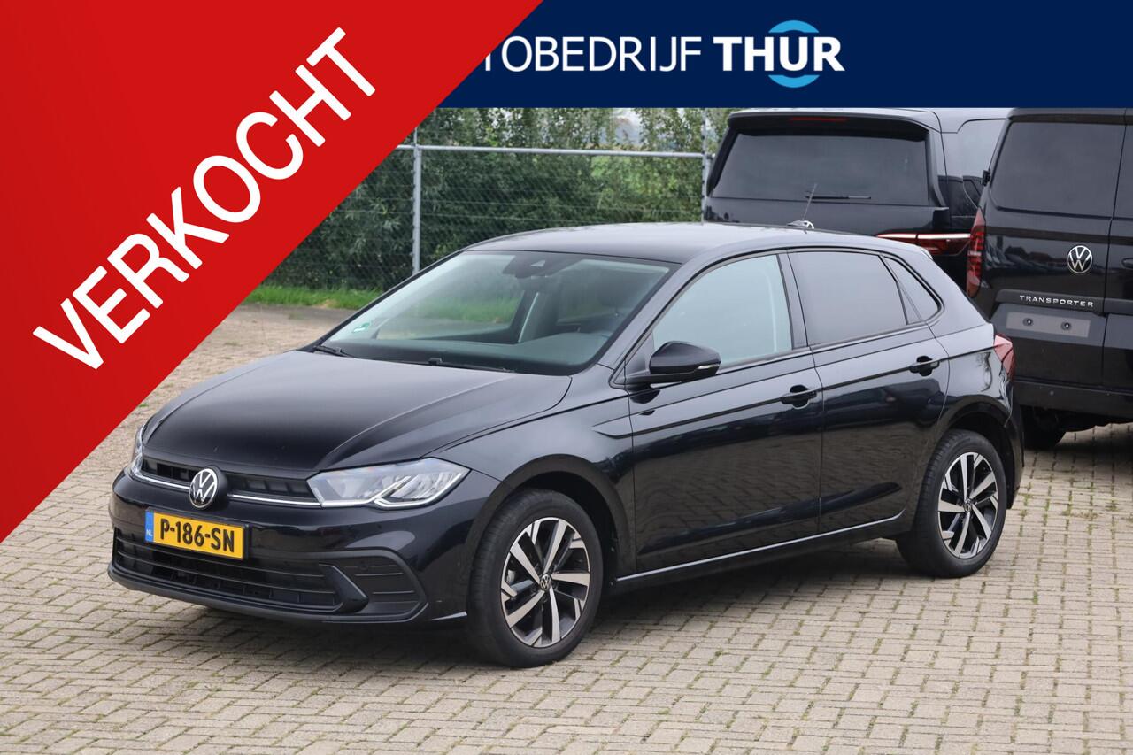 Volkswagen POLO 1.0 TSI Life 70KW-95-PK DSG, Navigatie, parkeersensoren voor en achter, LMV 16 inch, App connect, Led koplampen, Lane assist, DAB, Multimedia pakket, Automatische airco