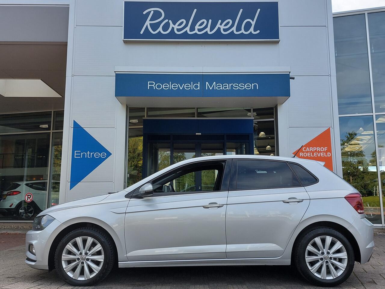 Volkswagen POLO 1.0 TSI 95pk Highline Executive 5-Deurs | Navi | Apple Carplay+Android Auto | Clima | Adap.Cruise | Sfeerverlichting | Licht+Regensensor | Privacy Glass | 16''lm