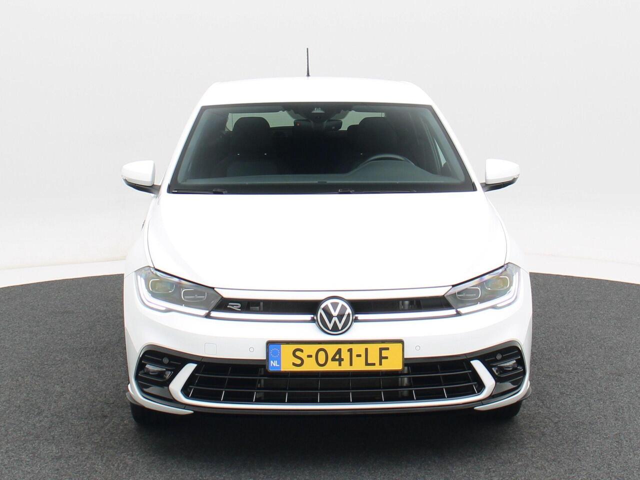 Volkswagen POLO 1.0 TSi Automaat R-Line Business | IQ Led | Adaptive Cruise | Stoel Verwarming | Camera | Carplay | Navigatie | Parkeersensoren | 17 Inch | 15.570 Km!!