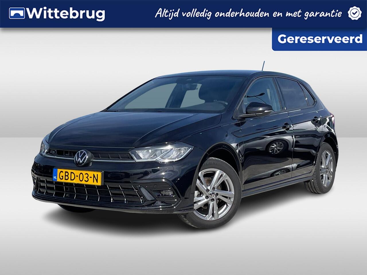 Volkswagen POLO 1.0 TSI R-Line / Achteruitrijcamera / Keyless / Stoelverwarming / Getint / Glas / 16'' LMV / VW