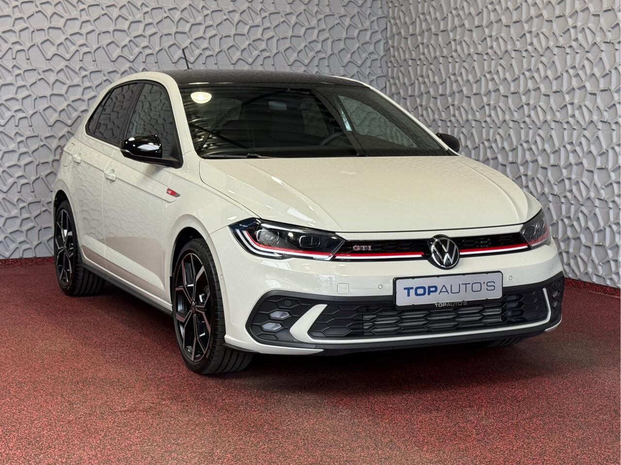 Volkswagen POLO 2.0 TSI GTI 207 PK PANO IQ LED/GRILL CAMERA STOELVERW ADAP.CRUIS ZWARTE.HEMEL 18'' LMV BEATS AUDIO OPEN DAK / SCHUIFDAK ?Top Auto's Wijchen? 170 Nieuwe en bijna nieuwe Auto's met : Benzine / PHEV / Plug in hybrid / Hybrid / Mild hybrid / HEV /