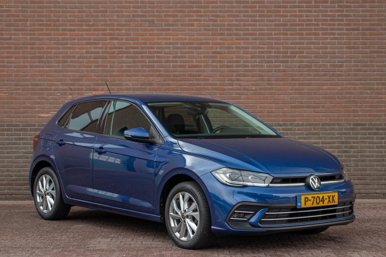 Volkswagen POLO 1.0 TSI Style, Origineel NL, Navigatie, Matrix LED, PDC, Carplay, Adaptive Cruise, DAB+, Lane Assist.