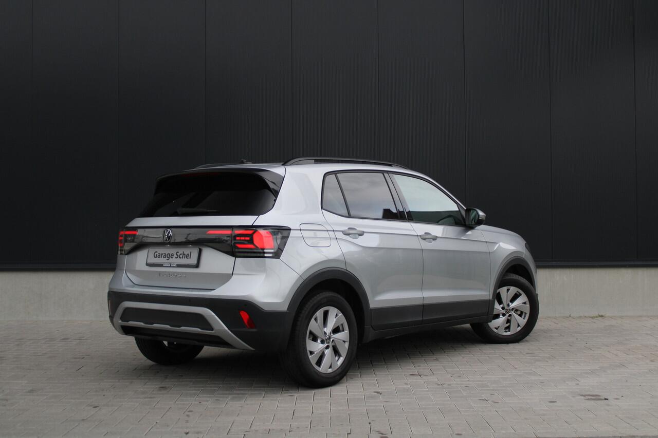 Volkswagen T-Cross 1.0 TSI Life DSG-7 115pk - Cruise - Lane Assist - LED - Carplay - PDC - Rijklaar