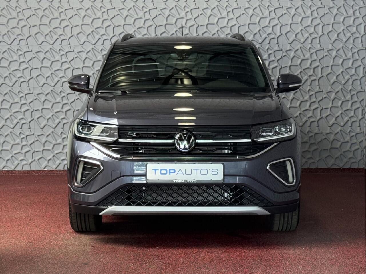 Volkswagen T-Cross 1.5 TSI 150PK ?NIEUWE AUTO? R-LINE EDITION TREKHAAK LED KEYLESS LMV IQ CAMERA STOELVERW ?2025? "Volkswagen rijden begint bij Topautos.nl - 75 topmodellen direct op voorraad!"