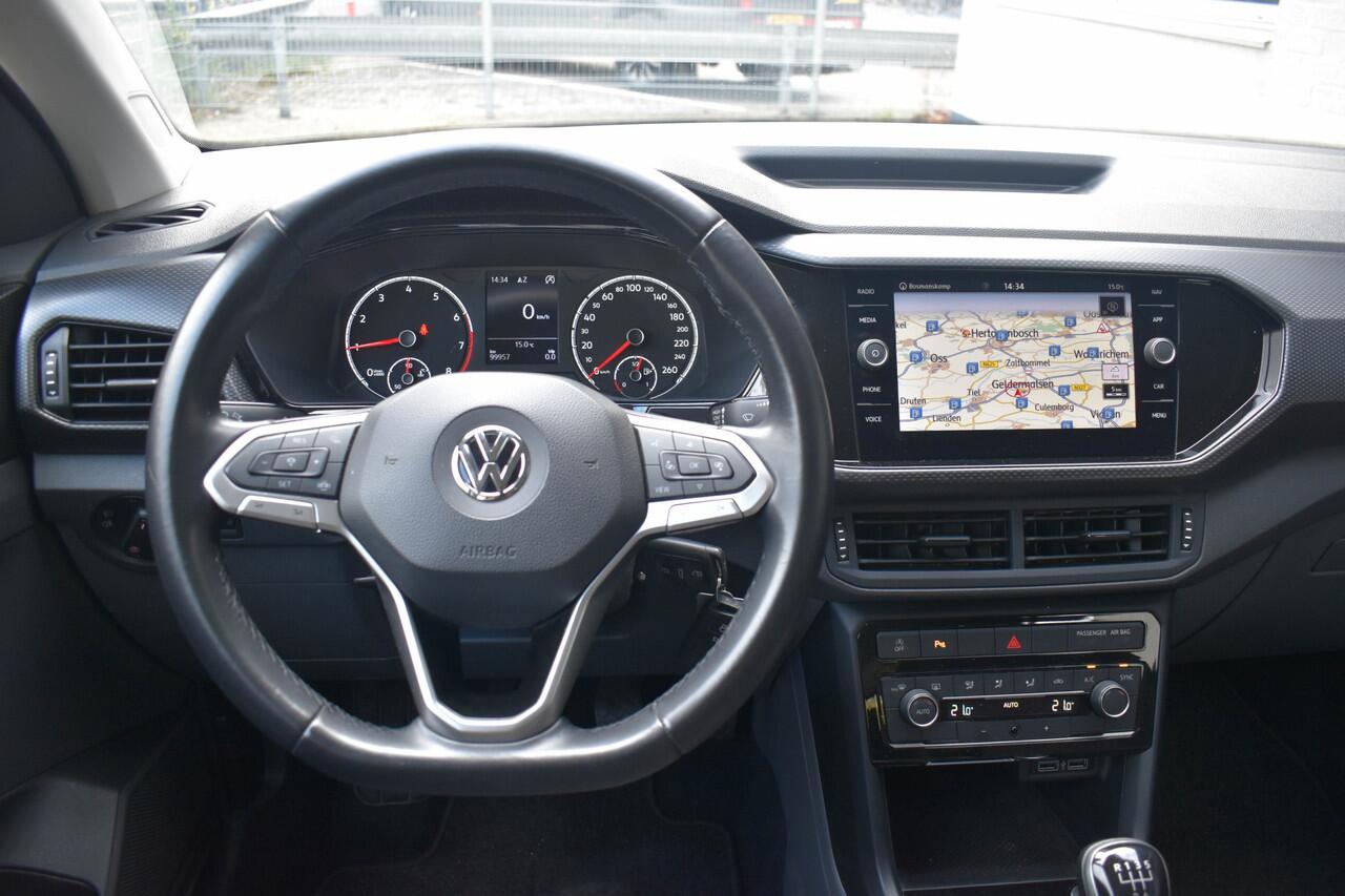 Volkswagen T-Cross 1.0 TSI Life Business | ACC | Carplay | Navi | Clima | Blind Spot | Parkeersensoren