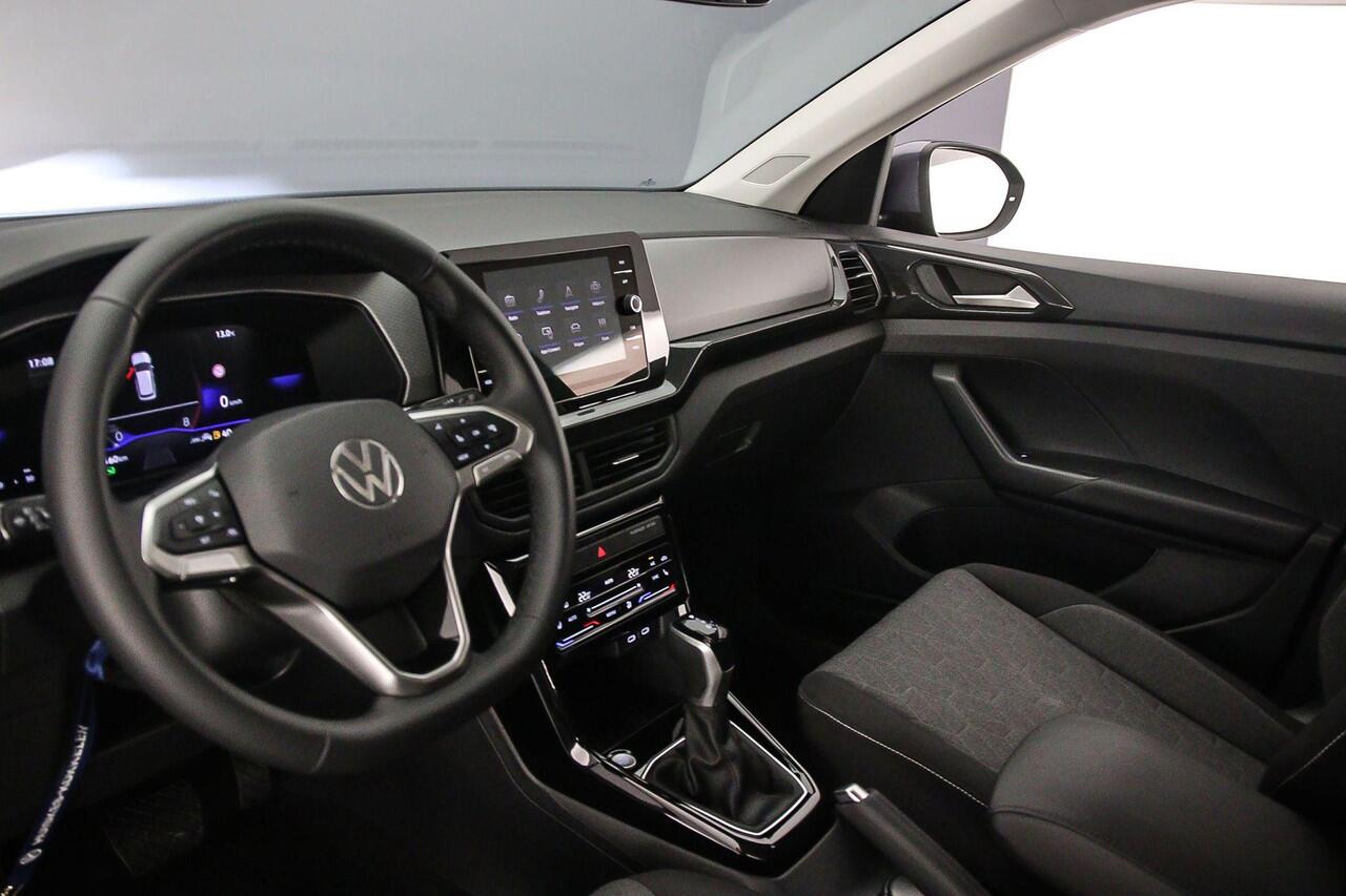 Volkswagen T-Cross Life Edition 1.0 TSI 115pk DSG Automaat Adaptive cruise control, Achteruitrijcamera, Stoelverwarming, Parkeersensoren, LED koplampen, App connect