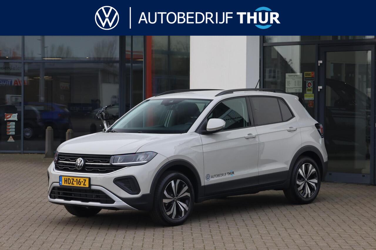 Volkswagen T-Cross 1.0 TSI Life Edition 95PK / 70kW, 17" 'Manila' LMV, LED koplampverlichting, Multimedia pakket (navigatie 'discover media', verkeerstekenherkenning, Apple Carplay / Android Auto, telefoon draadloos oplaadbaar), Comfort Pakket (parkeersensoren vóór en achte