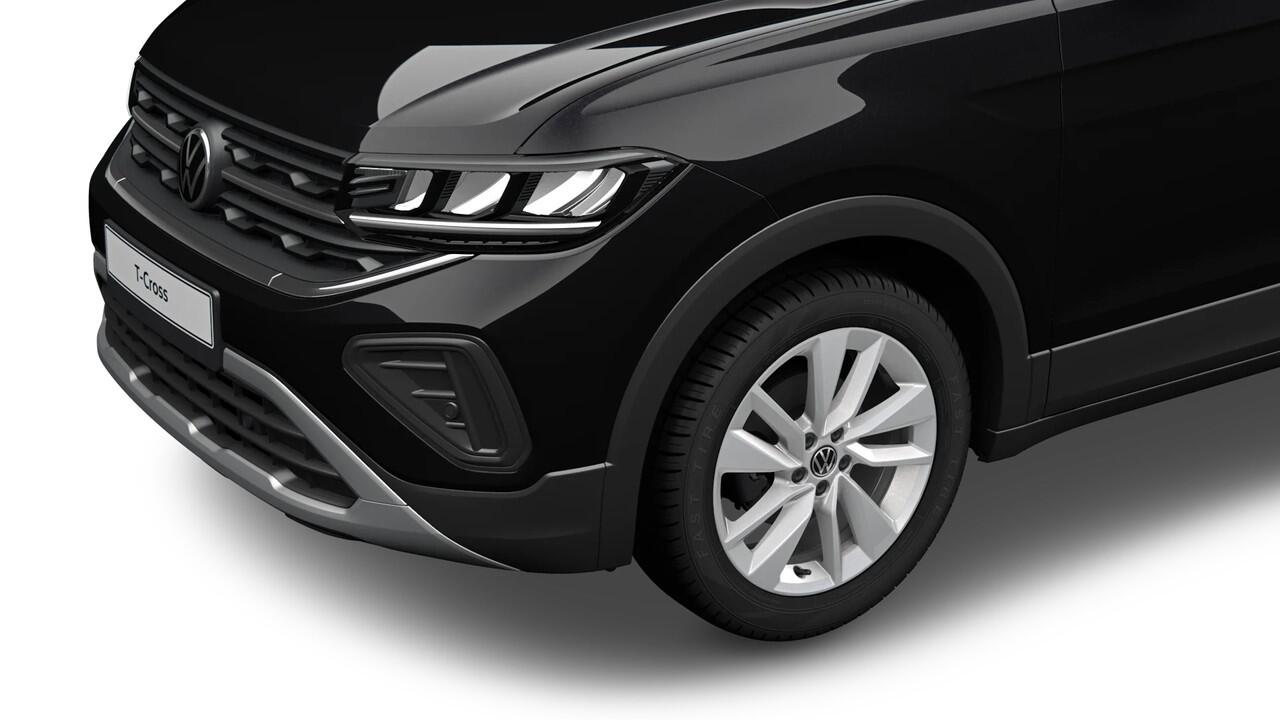 Volkswagen T-Cross 1.0 TSI 115 7DSG Life Edition Automaat | Parkeersensoren voor en achter (Park Distance Control) | Airconditioning automatisch, 2-zone (Climatronic)