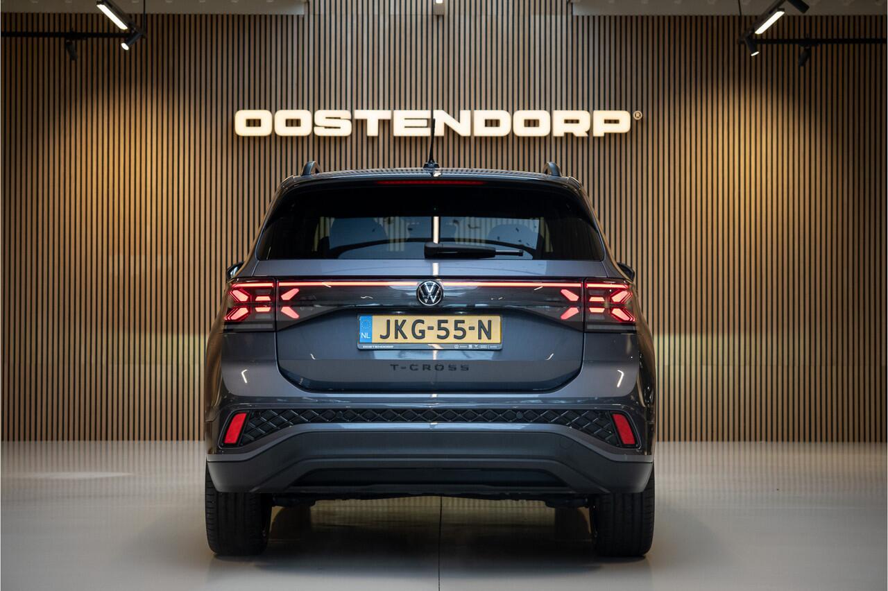 Volkswagen T-Cross 1.5TSI/150pk R-Line Blackstyle DSG Automaat|2025|IQ-LED|Trekhaak|Navi|18" York Black|Carplay/AndroidAuto|Lane Assist|PDC+Assist|Cruise+ACC|Blindspot