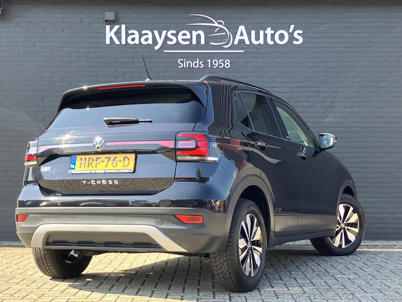 Volkswagen T-Cross 1.0 TSI Move | 1e eigenaar | dealer onderh. | navigatie | climate control | apple carplay | stoelverw. | parkeersens.
