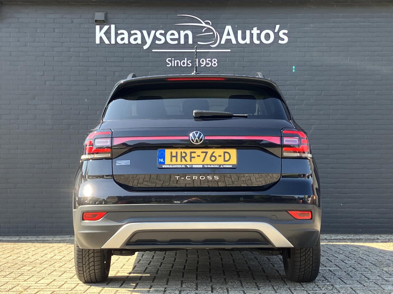Volkswagen T-Cross 1.0 TSI Move | 1e eigenaar | dealer onderh. | navigatie | climate control | apple carplay | stoelverw. | parkeersens.