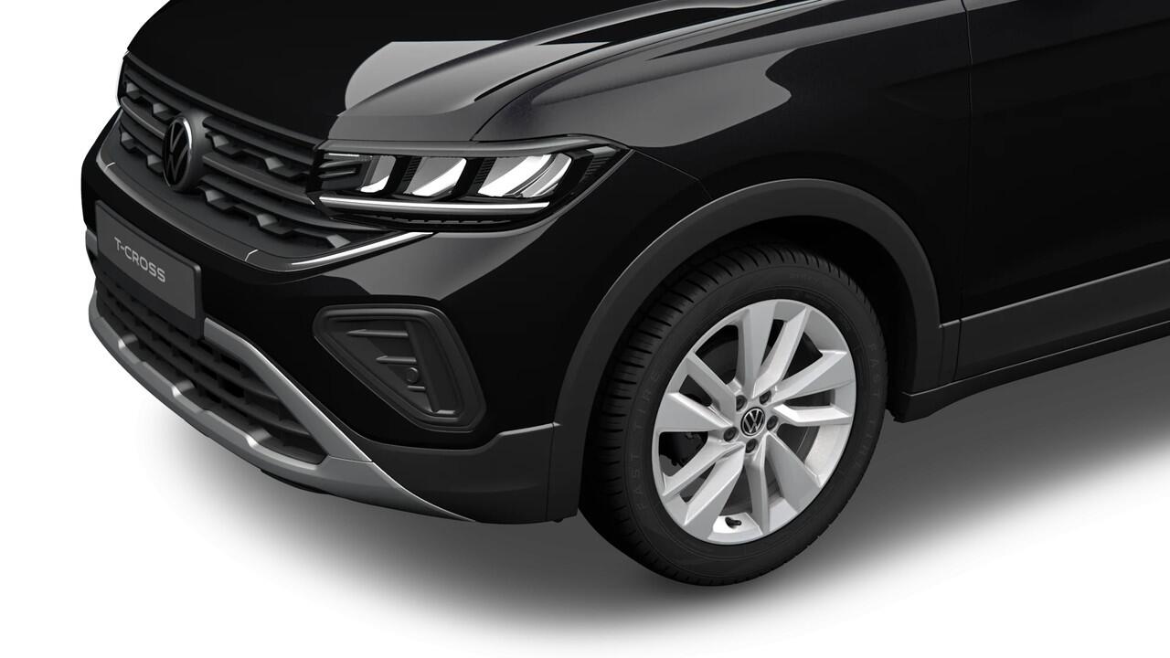 Volkswagen T-Cross Life Edition | 'App-Connect' draadloze smartphone integratie | Achterlichten LED | Afstandscontrolesysteem (Front Assist)