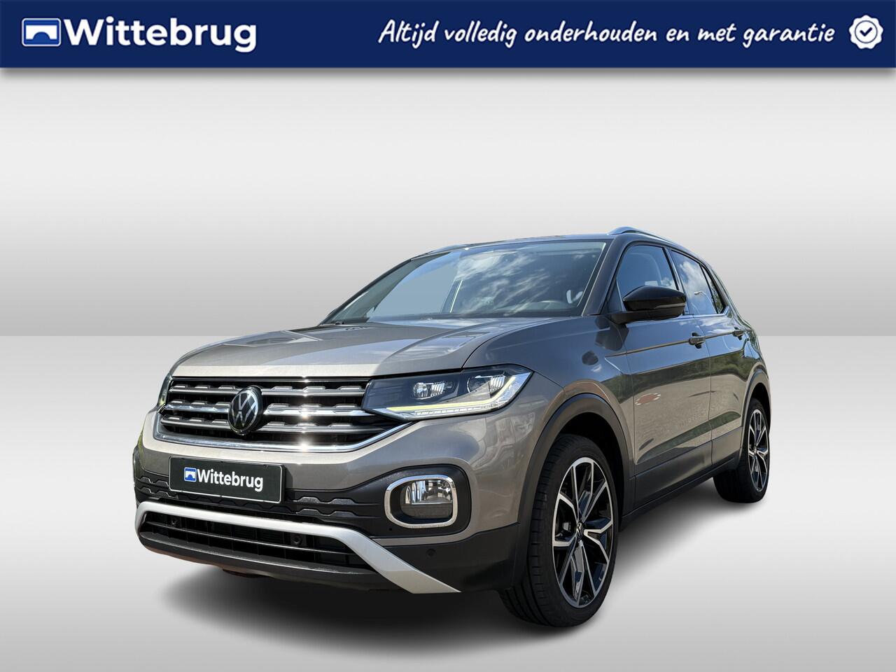 Volkswagen T-Cross 1.0 TSI 110pk Style / 18" LMV / LED Koplampen / Black Design Interieur / Parkeersensoren / Climate Control / Stoelverwarming / Adaptive Cruise Control / Navigatie