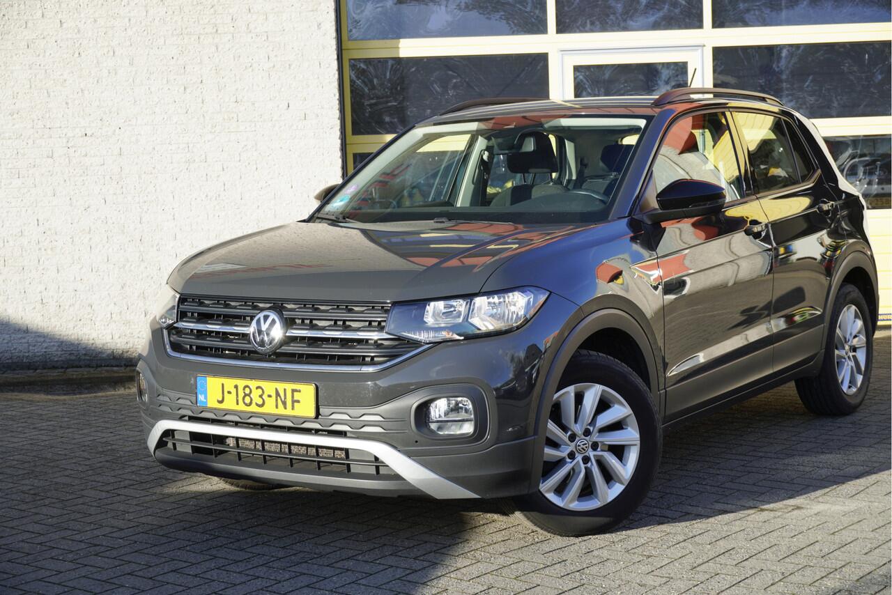 Volkswagen T-Cross 1.0 TSI Life BJ2020 Lmv 16" | Led | App-Connect | Airco | Cruise control | Getint glas