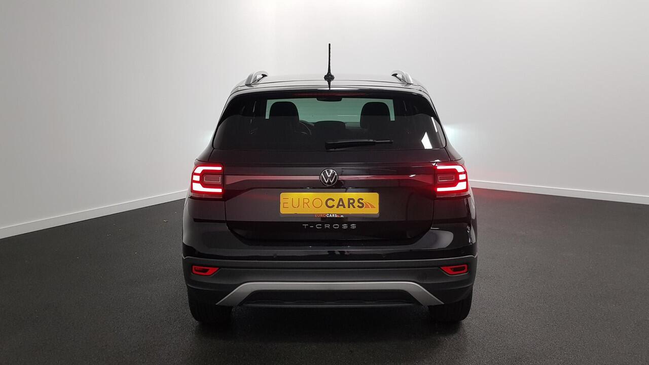 Volkswagen T-Cross 1.0 TSI 110pk DSG Style Navigatie Climate Control Dab Stoelverwarming Led Parkeer sensoren Extra Getint Glas