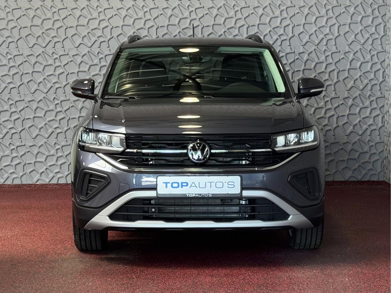 Volkswagen T-Cross T-CROSS 116PK 17''LMV TREKHAAK CAMERA VIR.COCKPIT STOELVERW. ADAP.CRUISE LMV CARPLAY 2025 "Volkswagen rijden begint bij Topautos.nl - 75 topmodellen direct op voorraad!"
