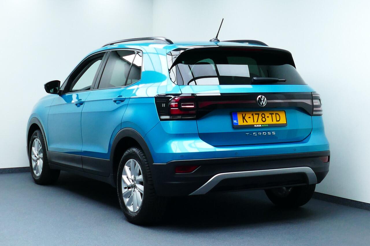 Volkswagen T-Cross 1.0 TSI Life 2021. Navi, Adaptief Cruise, Led Koplampen, Stoelverw, 16"LMV, Park Sensors