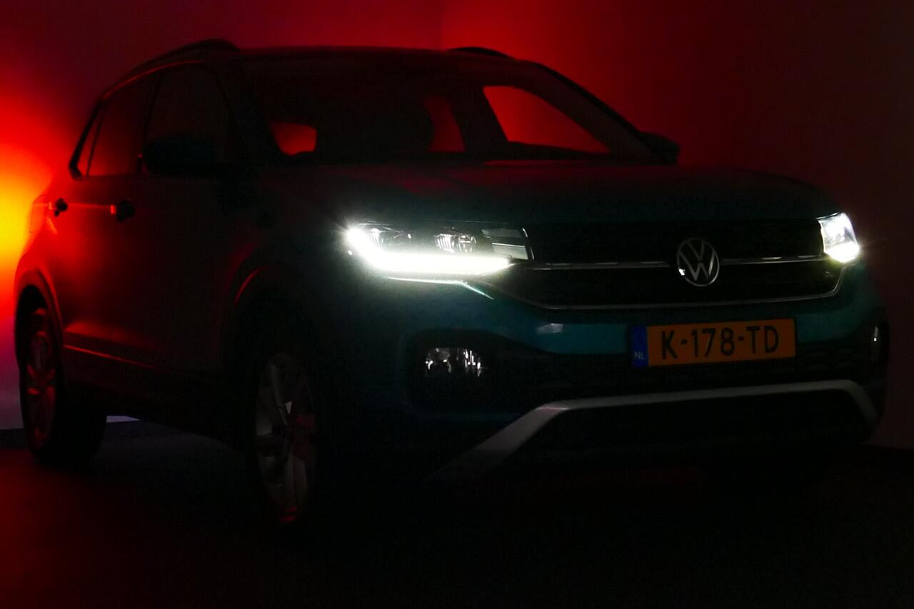 Volkswagen T-Cross 1.0 TSI Life 2021. Navi, Adaptief Cruise, Led Koplampen, Stoelverw, 16"LMV, Park Sensors