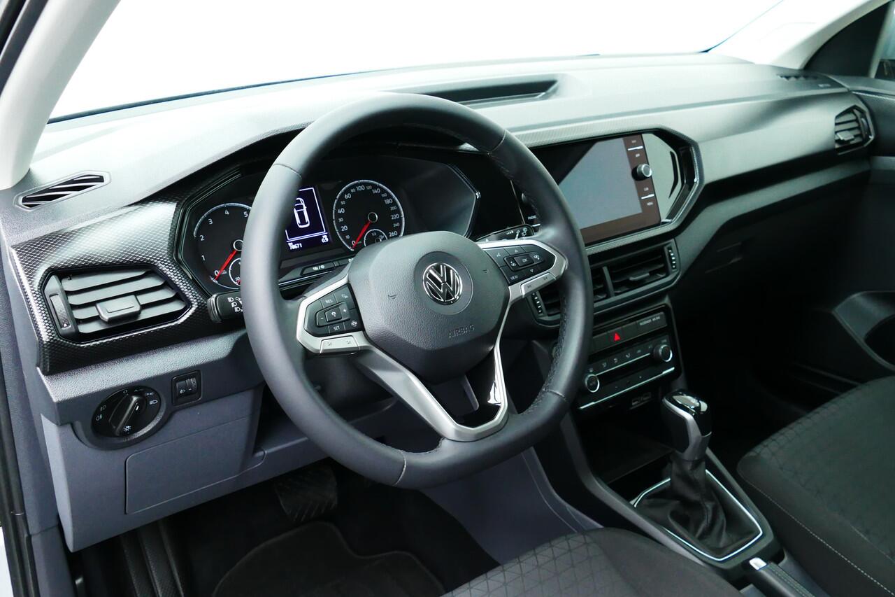 Volkswagen T-Cross 1.0 TSI Life 1-Eig. Navi, Clima, Adaptief Cruise, Camera, Haak 1100kg