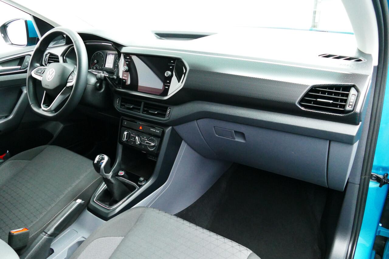 Volkswagen T-Cross 1.0 TSI Life 2021. Navi, Adaptief Cruise, Led Koplampen, Stoelverw, 16"LMV, Park Sensors
