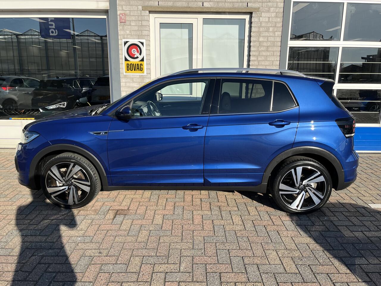 Volkswagen T-Cross 1.0 TSI R-Line / AUTOMAAT/ 2X R-LINE/ DAB/ ADAPT. CRUISE/ PARK. SENSOREN/ CLIMA/ APP-CONNECT/ BLUETOOTH/ LED/ 18" LMV