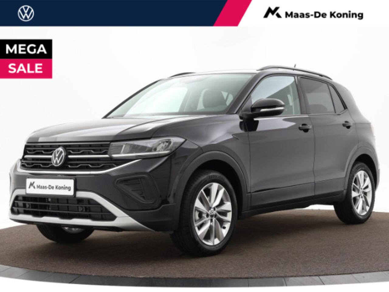 Volkswagen T-Cross Life Edition 1.0 TSI 95 pk 5 versn. Hand · Achteruitrijcamera · draadloze telefoonlader · MEGA Sale- Prijs is incl. inruilbonus -