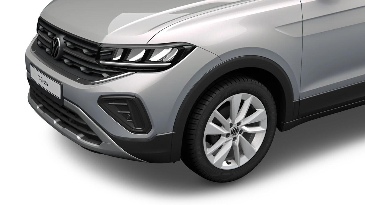 Volkswagen T-Cross 1.0 TSI 115 7DSG Life Edition Automaat | Parkeersensoren voor en achter (Park Distance Control) | Airconditioning automatisch, 2-zone (Climatronic)
