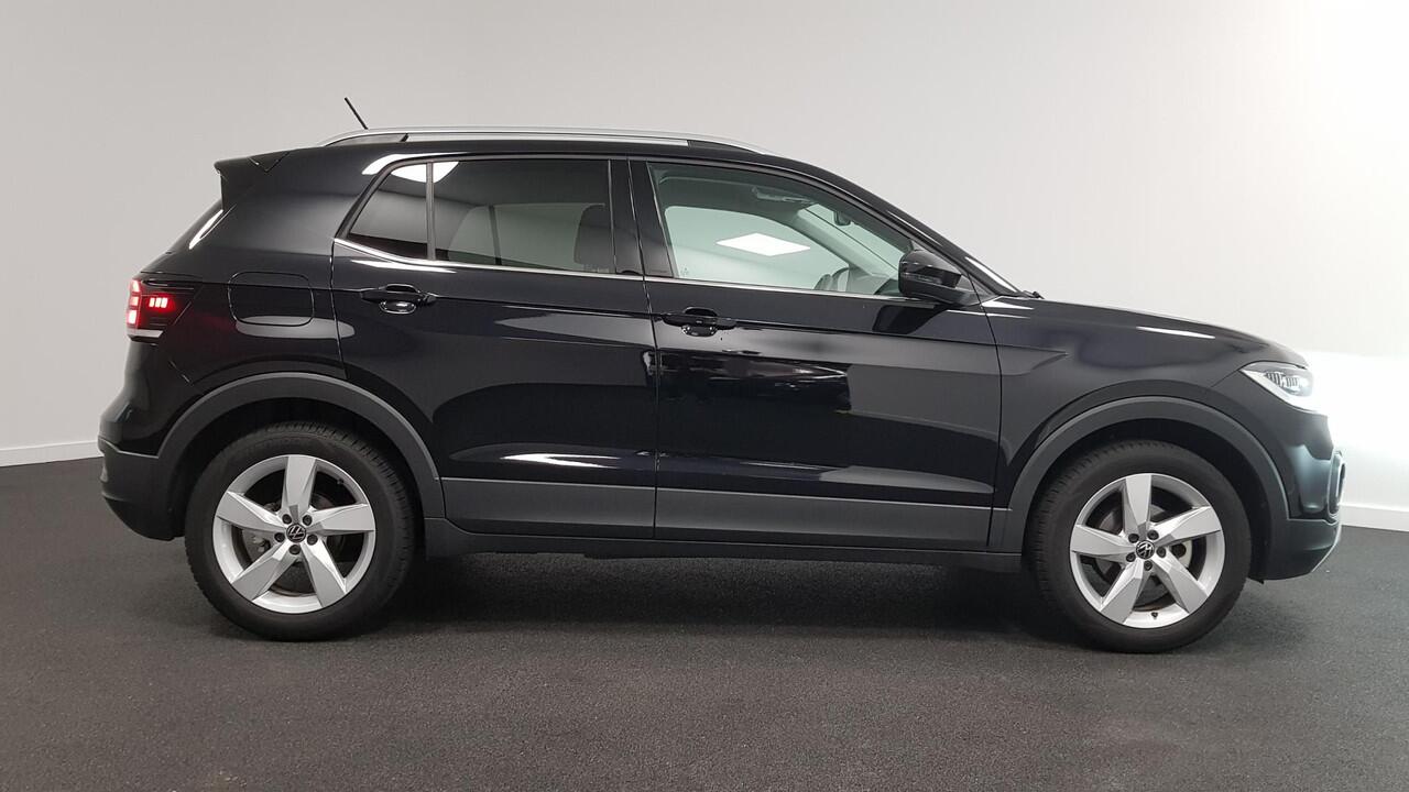 Volkswagen T-Cross 1.0 TSI 110pk DSG Style Navigatie Climate Control Dab Stoelverwarming Led Parkeer sensoren Extra Getint Glas