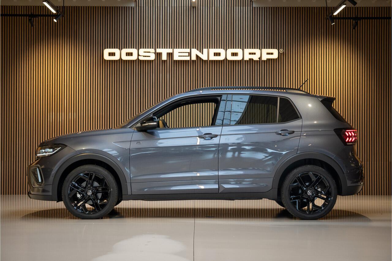 Volkswagen T-Cross 1.5TSI/150pk R-Line Blackstyle DSG Automaat|2025|IQ-LED|Trekhaak|Navi|18" York Black|Carplay/AndroidAuto|Lane Assist|PDC+Assist|Cruise+ACC|Blindspot
